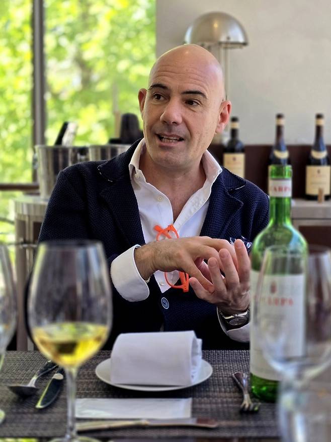 다비데 샴피온 스카르파 CEO. 최현태 기자