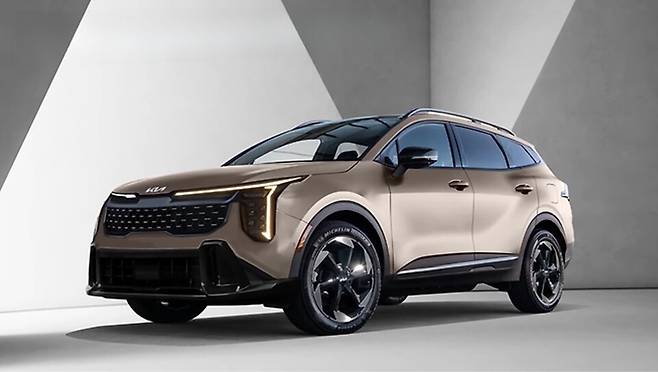 사진 : 기아 스포티지 페이스리프트 예상도 (출처=AUTOYA)