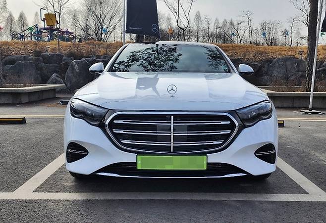 “엄마차는 벤츠” 신형 벤츠 E클래스 [사진촬영=최기성 매경닷컴 기자]