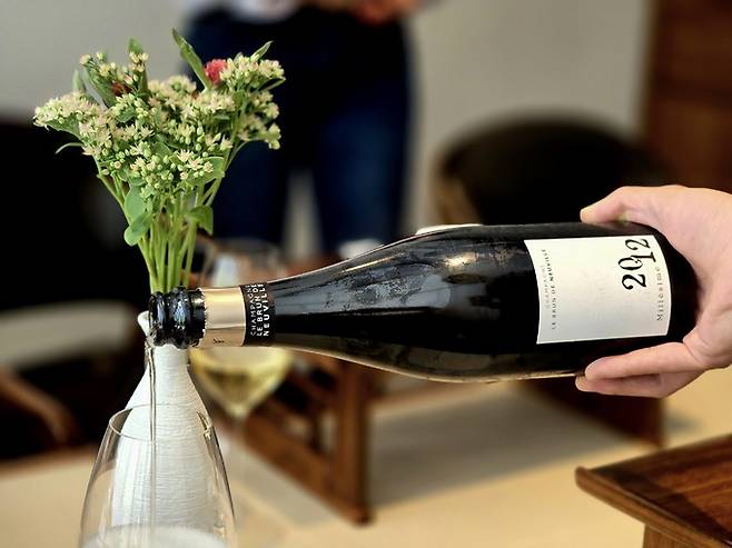 샴페인 누빌 밀레짐 2012. 최현태 기자