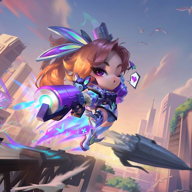 신규 미니 챔피언 '전투 토끼 미스포춘'(제공=라이엇게임즈).