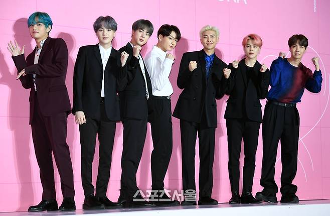 방탄소년단.  박진업기자 upandup@sportsseoul.com