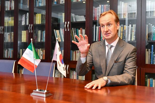 데릭 핏제럴드 아일랜드 투자개발청 한국지사장. /IDA 제공