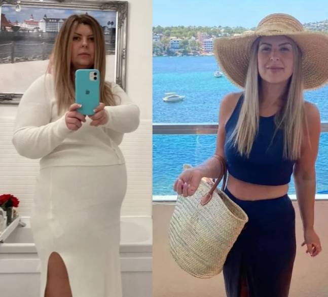 배달음식을 끊고 걷기운동을 한 영국의 40대 여성이 7개월 만에 38kg을 감량했다. [더선]