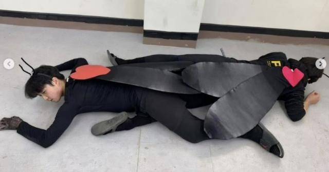 17일 공개된 올해 경기 의정부고 졸업사진. 경기 의정부고 학생자치회 인스타그램