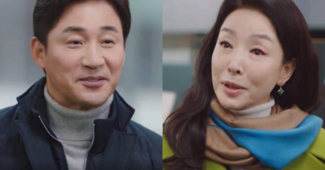 김보연과 전노민이 2021년 동반 출연했던 드라마 '결혼작사 이혼작곡' 장면. 사진 TV조선 영상 캡처