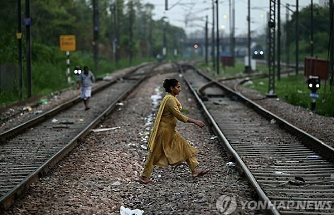 인도 철도 자료사진.[이미지출처=연합뉴스]