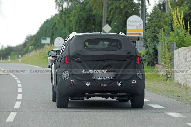 사진 : 기아 스포티지 페이스리프트 (출처=Carscoops)