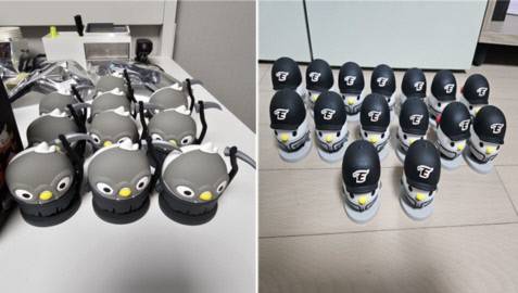 프로야구팀 한화이글스 공식 쇼핑몰에서 구매한 랜덤 박스를 개봉하자 중복된 피규어가 나왔다. 한 온라인 커뮤니티 게시물 갈무리