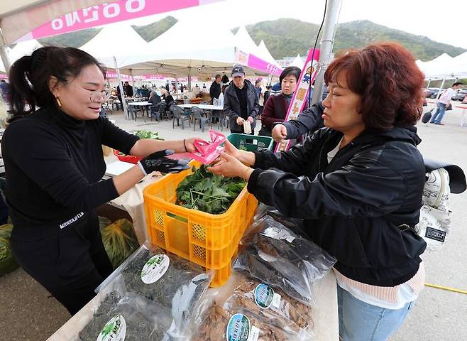 18일 인제군(군수 최상기)은  인제 에누리장터가 오는 20일부터 21일까지 인제읍 농특산물 판매장 주차장 일원에서 개최된다고 밝혔다. 인제군 제공. *재판매 및 DB 금지