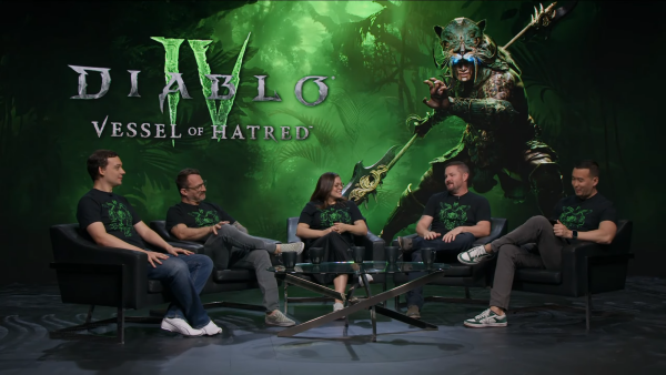 비요른 미켈슨 게임 디자이너, 닉 칠라노 아트 디렉터, 엘레니 리베라콜론 내러티브 디자이너, 브렌트 깁슨 게임 디렉터, 애덤 플레처 커뮤니티 디렉터