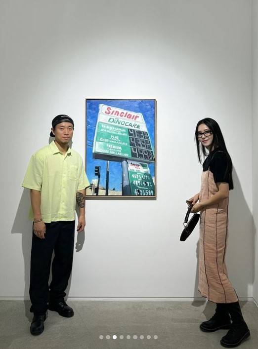 사진=왼쪽부터 개리, 아내 김세은 씨/김세은 소셜미디어 캡처