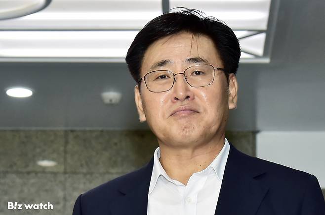 유상임 새 과학기술정보통신부 장관 후보자가 지난 19일 출근길 기자들의 질문을 듣고 있다./사진=이명근 기자 qwe123@