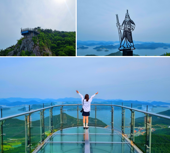 통영케이블카 상부역사 전망대 / 사진=김혜성 여행+ 기자