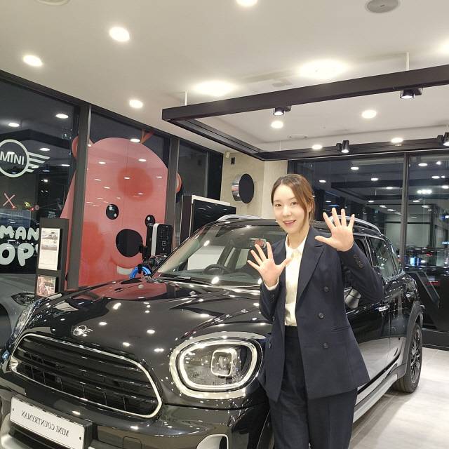 김은지 코오롱모터스 미니 삼성 전시장 팀장. 본인 제공