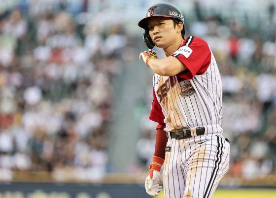 21일 잠실 두산전에서 통산 400도루를 달성한 LG 박해민. 뉴스1