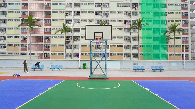 파스텔빛 색감의 '초이홍아파트'
사진 / 김규란 여행+ PD