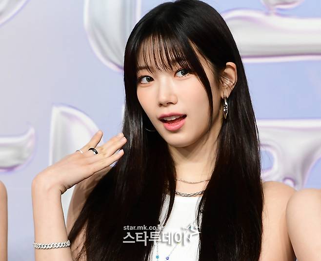 그룹 르세라핌 카즈하. <강영국 기자>