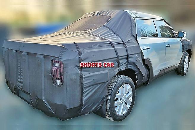 사진 : KGM O100 테스트카 (출처=Shorts Car)