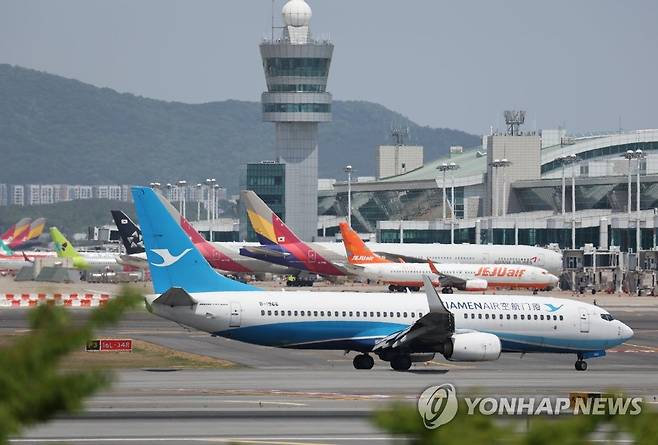 인천공항 여객기 [연합뉴스 자료사진]