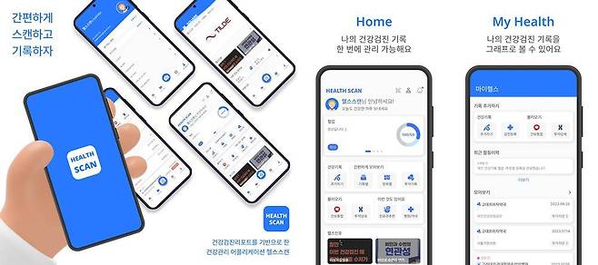 틸더의 대국민 건강관리 플랫폼 '헬스스캔(HEALTH SCAN)' / 출처=틸더
