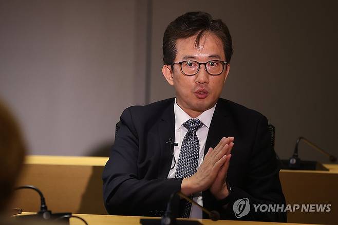 리일규 전 참사, 연합뉴스 인터뷰