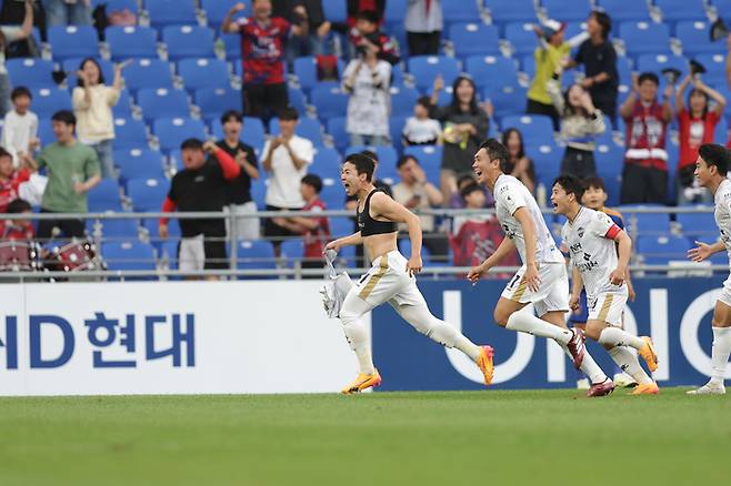 김천 상무. 사진 | 한국프로축구연맹