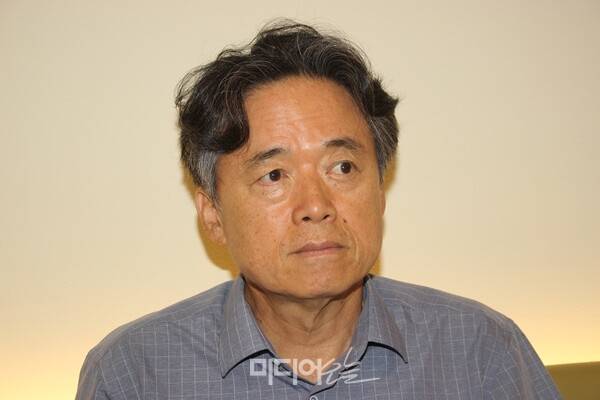 ▲미디어오늘은 지난 22일 서울 중구에 위치한 뉴스타파에서 최승호 PD를 만났다. 사진=박재령 기자