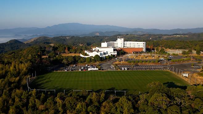 사츠마골프&온천리조트에 있는 축구장. 쇼골프 제공