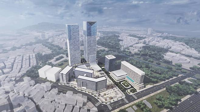 더케이(The-K)호텔서울 조감도.