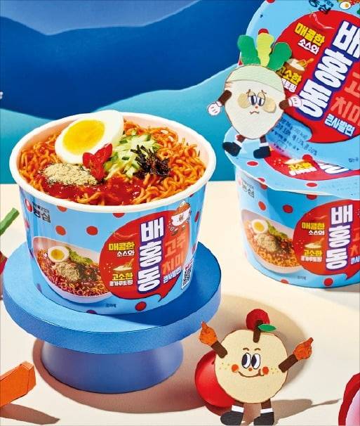 농심 배홍동큰사발면.  농심 제공