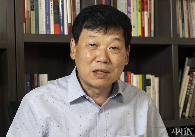 김정룡 중국동포사회문제연구소 소장. ⓒ시사IN 조남진