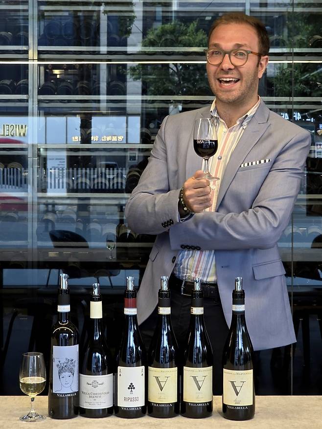 빌라벨라&nbsp;수출매니저 다미아노 살리에(Damiano Salier). 최현태 자