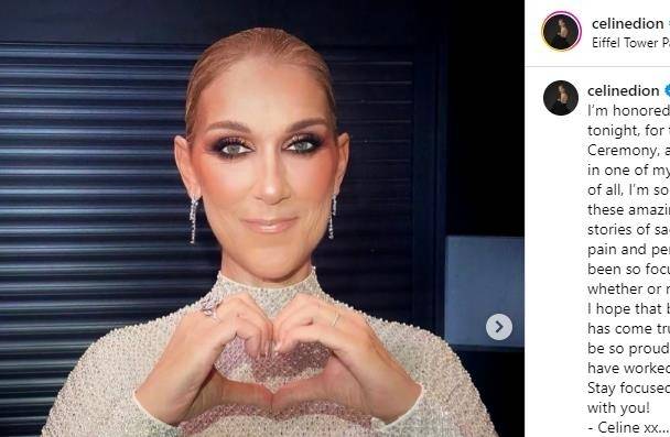 사진=셀린디옹 인스타그램 캡처