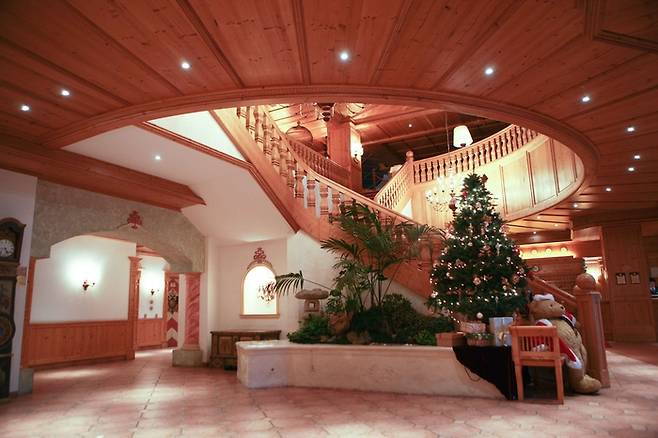 영부인의 리조트 무주 티롤호텔.[사진=한국관광공사]