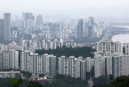 남산에서 바라본 서울 시내 모습. 연합뉴스