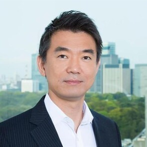 하시모토 도루 전 오사카 시장. 본인 사회관계망서비스(SNS) 갈무리
