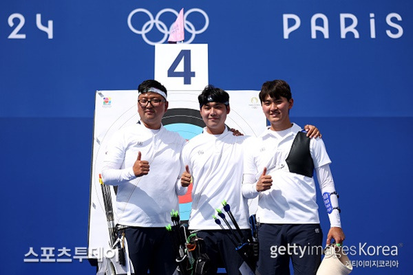 남자 양궁 대표팀 / 사진=GettyImages 제공