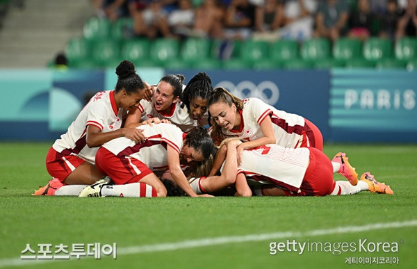 캐나다 여자 축구 대표팀 / 사진=GettyImages 제공