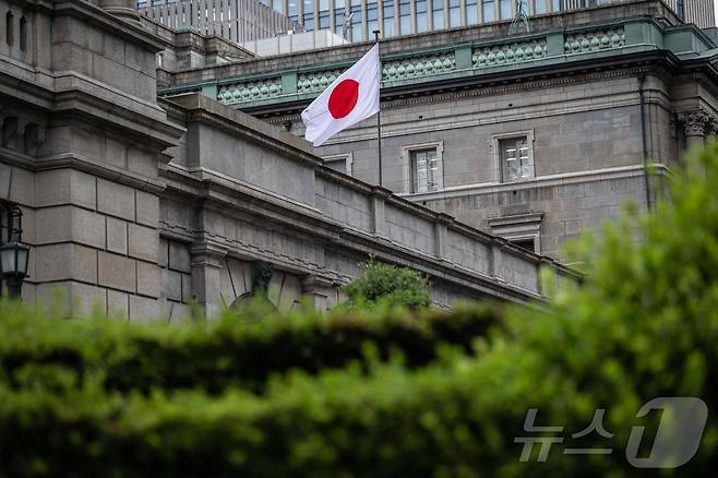 일본 도쿄에 있는 일본은행 본점. ⓒ AFP=뉴스1 ⓒ News1 김종훈 기자