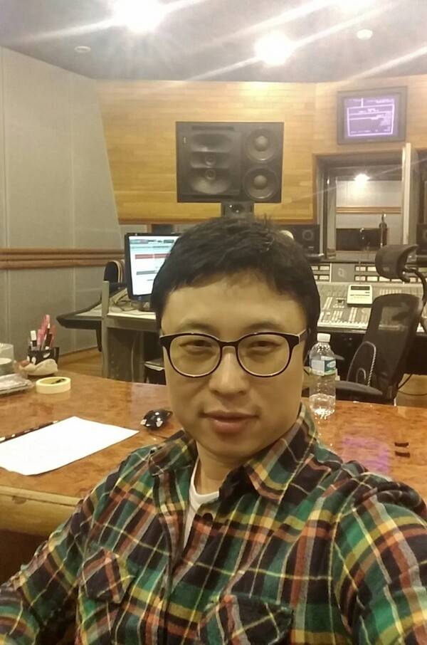 2009년 예음스튜디오 시절. [사진제공=최남진]