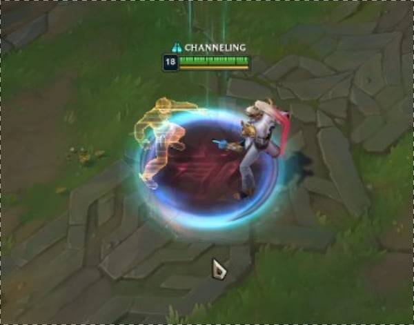 T1 정글러 '오너' 문현준의 리신과 '벵기' 배성웅의 리신이 시간을 초월해 조우하는 모습 (라이엇게임즈 제공)