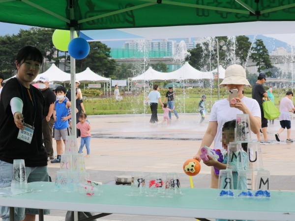 남양주시가 오는 8월 3일 한강공원 이용하는 시민 누구나 참여 가능한 물놀이 축제를 연다. 사진은 지난해 행사 모습.  / 사진제공=남양주시