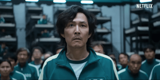 넷플릭스 인기 드라마 '오징어 게임'의 한 장면.