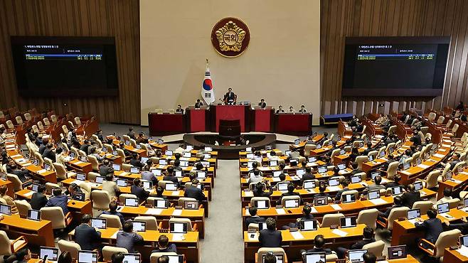 가결된 노경필·박영재 대법관 후보자 임명동의안 [사진 제공: 연합뉴스]