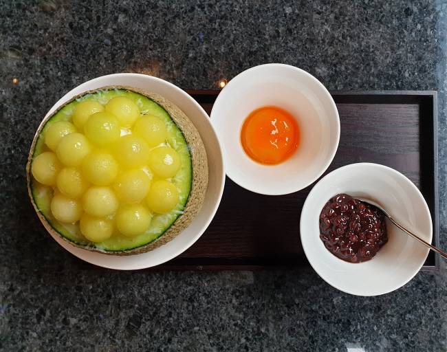 롯데호텔 ‘멜론 빙수’