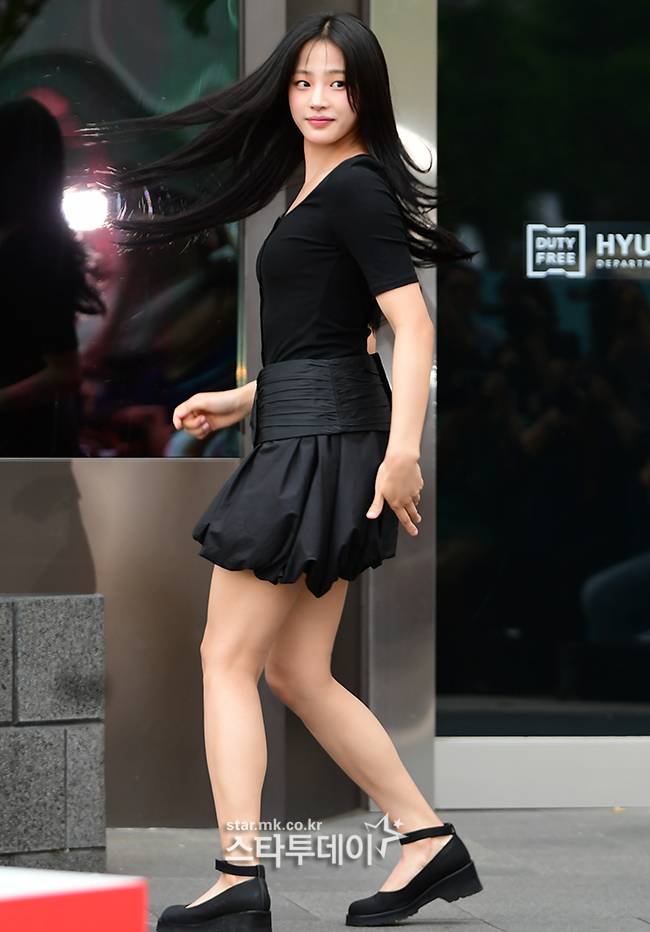 그룹 뉴진스 민지. <강영국 기자>