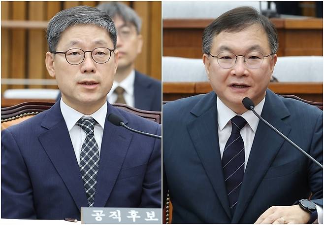 노경필(왼쪽) 박영재(오른쪽) 대법관 후보자 [연합뉴스 자료사진]