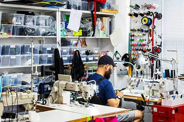 코너트립 오진곤 사장의 작업실.