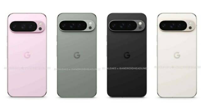 구글 픽셀9 프로 렌더링 (사진=온리크스/안드로이드헤드라인)